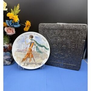 Limoges D'Arceau "Daisy La Garçonne" Rebellious Women of Century Collector Plate